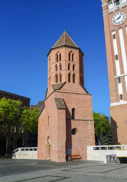 Szeged Şehir Macaristan Domotor Kulesi Dönüm Noktası Mimarisi — Stok fotoğraf