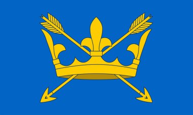 Suffolk County Flag England region symbol illustration