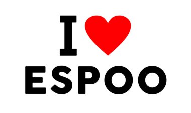 Finlandiya 'nın Espoo sembol resimlerine bayılırım.