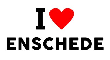 Enschede Hollanda 'nın sembolünü seviyorum.