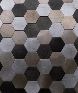 Banyo için seramik seramik döşeme dokusu, kapatın.