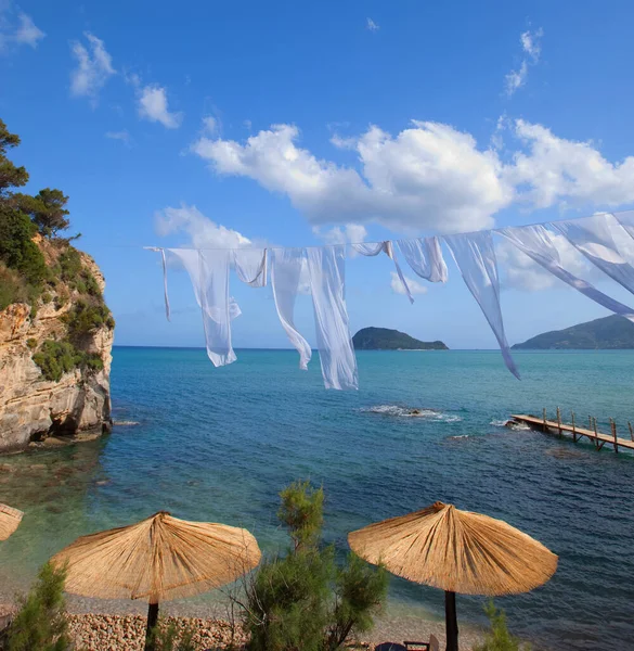 Small Island Greece Zakynthos Summer Day Travel Concept — Stock Photo, Image