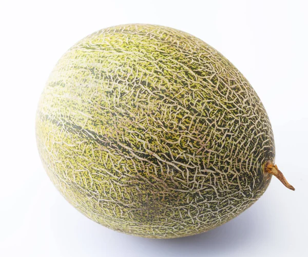 View Fresh Hami Melon Isolated White Background Close — Stock Photo, Image