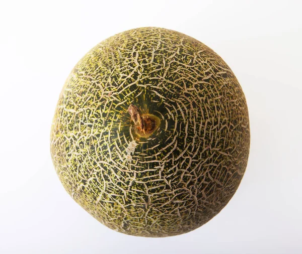 View Fresh Hami Melon Isolated White Background Close — Stock Photo, Image