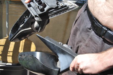 tamir için tasarlanmış vidalanmamış araba aynaları