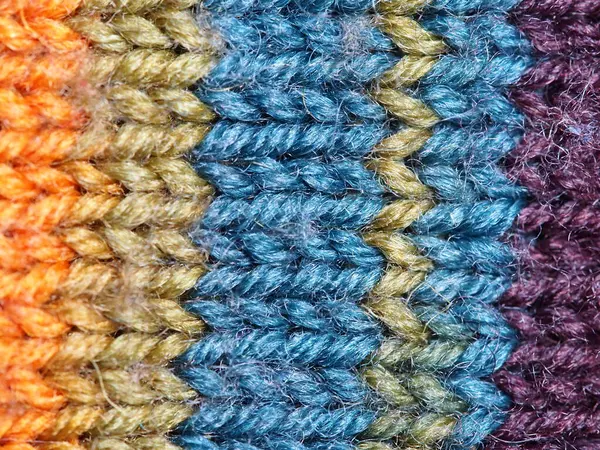 Örgü bir ürünün ayrıntıları