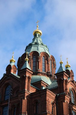 Finlandiya Helsinki 'deki Uspensky Katedrali