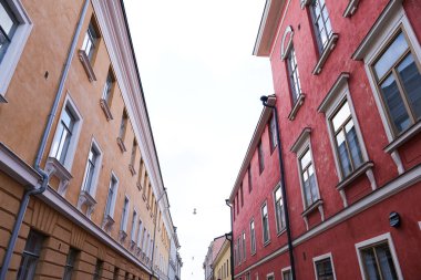 Helsinki 'de bir ara sokak.