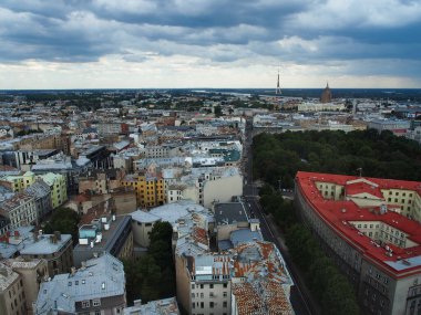 Letonya 'da Riga Görünümü
