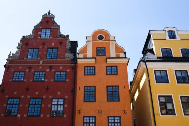 Old Town Stockholm 'deki binalar
