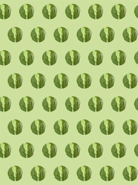 Platan deri parçalarıyla kusursuz desen.