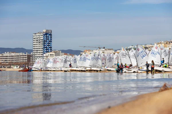 32Th International Palamos Optimist Trophy 2018 13Th Nations Cup Feb — Stock Photo, Image