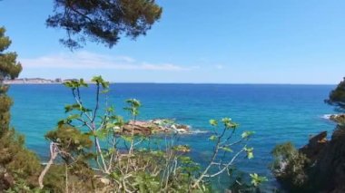 İspanyol sahil Costa Brava, Sant Antoni de Calonge içinde güzel bir ayrıntı