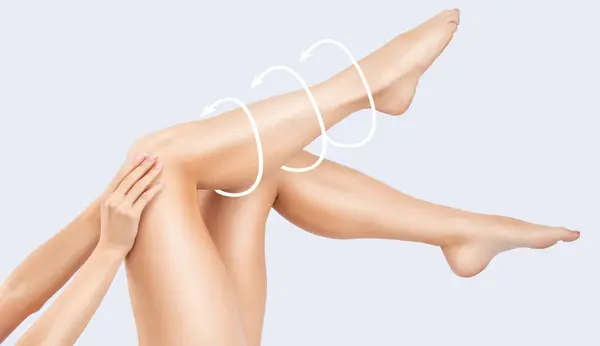 stock image epilation hair removal procedure on a womans face. Beautician doing laser rejuvenation in a beauty salon. Removing unwanted body hair. Hardware ipl cosmetology