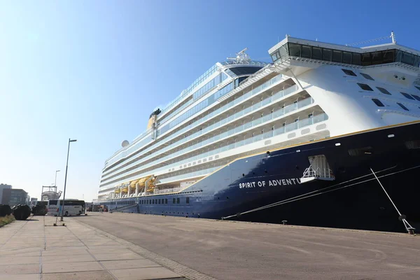 Ijmuiden Países Bajos Octubre 2021 Spirit Adventure Saga Cruises Amarrado — Foto de Stock