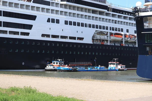 Ijmuiden Nederländerna Juli 2021 Vasco Gama Mystic Kryssningar Vid Terminalen — Stockfoto