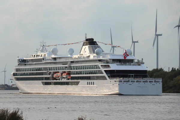 Velsen Holandia Września 2022 Viking Polaris Luksusowy Statek Wyprawowy Eksploatowany — Zdjęcie stockowe