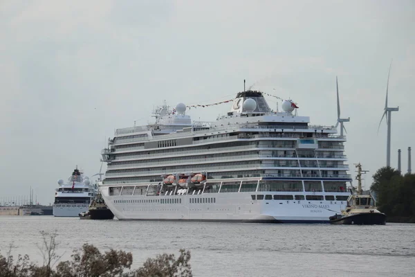Velsen Hollandia 2022 Szeptember Mars Operátor Viking Cruises North Sea — Stock Fotó