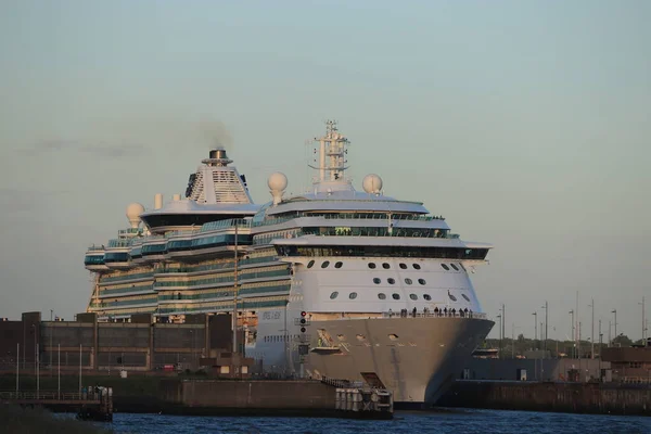 Ijmuiden Нідерланди Травня 2022 Jewel Seas Належить Управляється Royal Caribbean — стокове фото