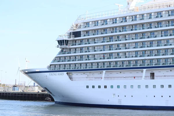Velsen Nederländerna September 2022 Mars Drivs Viking Cruises Förtöjd Felison — Stockfoto