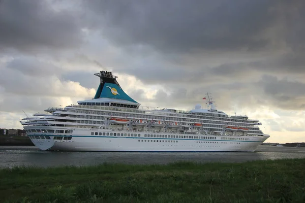 Ijmuiden Paesi Bassi Maggio 2012 Artania Cruise Ship Artania Una — Foto Stock