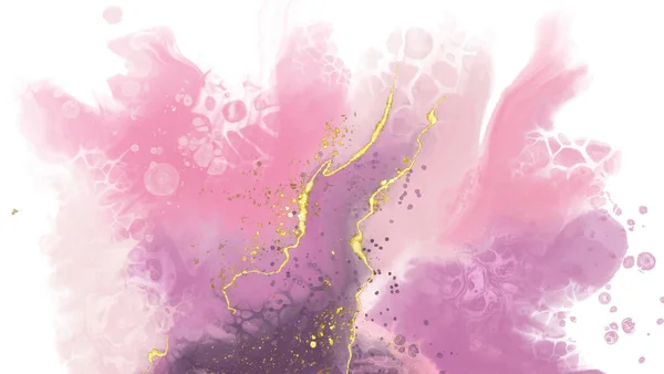 Abstrait Rose Corail Couleur Fond Peinture Design Illustration Vectorielle — Image vectorielle