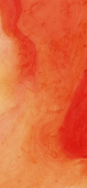 Abstracto Rojo Acuarela Pintura Fondo Elemento Banner Diseño Ilustración Vectorial — Vector de stock