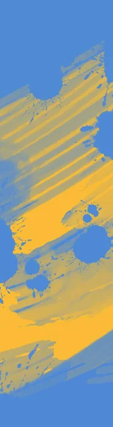 Абстракт Блакитний Жовтий Фарбує Україну Стилі Бекпол Український Кольоровий Дизайн — стоковий вектор