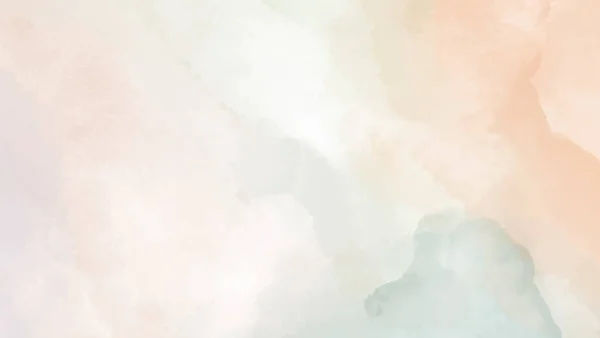 Abstrakter Horizontaler Hintergrund Mit Sanften Farbflecken Vektor Illustration — Stockvektor