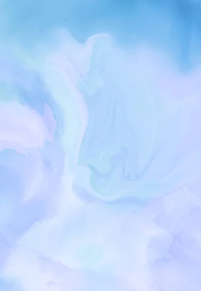 Modèle Bannière Élégant Avec Des Éléments Pinceau Peinture Bleu Décoration — Image vectorielle