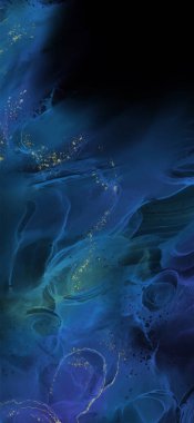 Renkli fırça elementleri olan zarif bir afiş tasarımı. Soyut dekorasyon. Vektör illüstrasyonu.