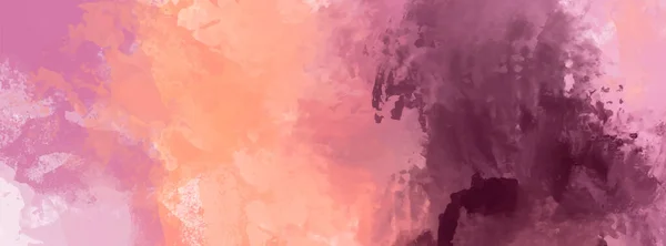 抽象ピンクペイント背景 バナー要素のデザイン ベクターイラスト — ストックベクタ