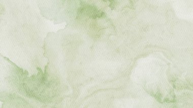 Soyut yeşil suluboya arka plan. Pankart unsuru tasarla. Vektör illüstrasyonu