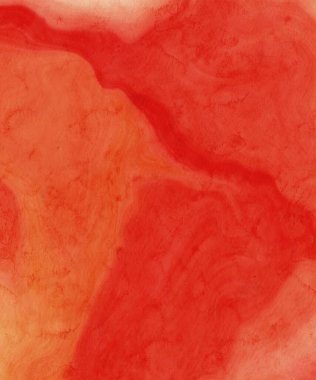 Soyut kırmızı suluboya arka plan. Pankart unsuru tasarla. Vektör illüstrasyonu