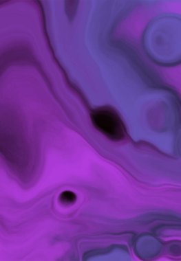 Renkli fırça elementleri olan zarif bir afiş tasarımı. Soyut dekorasyon. Vektör illüstrasyonu.