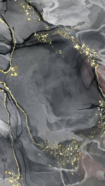 Vektör siyah pembe pankart. El çizimi soyut fırça darbesi. Dalga ögesi.