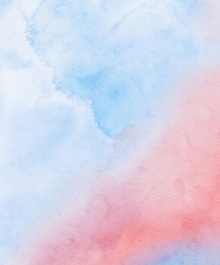 Soyut mavi suluboya boya arka plan. Pankart unsuru tasarla. Vektör illüstrasyonu