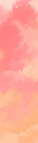 Abstracto Rosa Coral Naranja Pintura Fondo Elemento Banner Diseño Ilustración — Archivo Imágenes Vectoriales