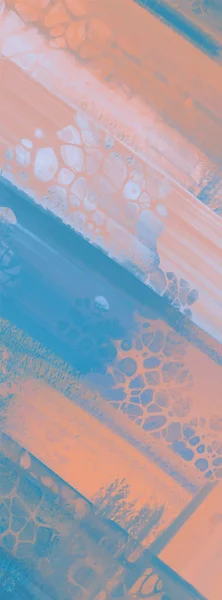 Résumé Peinture Bleue Rose Fond Élément Bannière Design Illustration Vectorielle — Image vectorielle
