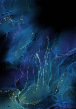 Renkli fırça elementleri olan zarif bir afiş tasarımı. Soyut dekorasyon. Vektör illüstrasyonu.