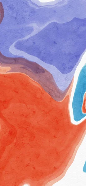 Абстрактный Дизайн Синего Красного Цвета Фона Живописи Векторная Иллюстрация — стоковый вектор