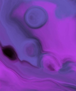 Renkli fırça elementleri olan zarif bir afiş tasarımı. Soyut dekorasyon. Vektör illüstrasyonu.