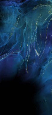 Renkli fırça elementleri olan zarif bir afiş tasarımı. Soyut dekorasyon. Vektör illüstrasyonu.