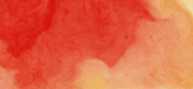 Soyut kırmızı suluboya arka plan. Pankart unsuru tasarla. Vektör illüstrasyonu