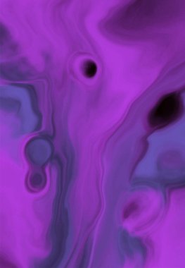 Renkli fırça elementleri olan zarif bir afiş tasarımı. Soyut dekorasyon. Vektör illüstrasyonu.