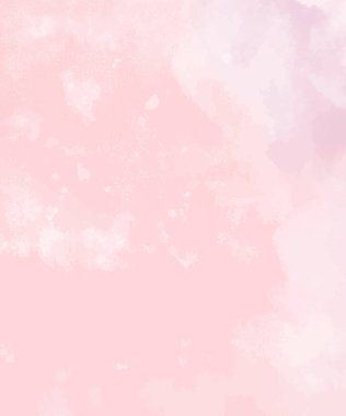 Yumuşak tonlu suluboya lekeleriyle tasarlanmış soyut dikey arkaplan, Vektör illüstrasyonu