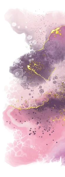 Абстрактный Дизайн Розового Кораллового Цвета Фона Живописи Векторная Иллюстрация — стоковый вектор