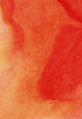 Soyut kırmızı suluboya arka plan. Pankart unsuru tasarla. Vektör illüstrasyonu