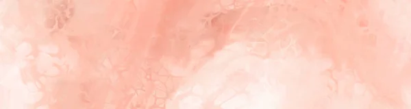 Latar Belakang Cat Pink Coral Abstrak Desain Elemen Banner Ilustrasi - Stok Vektor