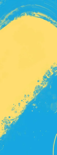 Abstract Blue Yellow Paint Ukraine Style Background Ukrainian Color Design — Stock Vector
